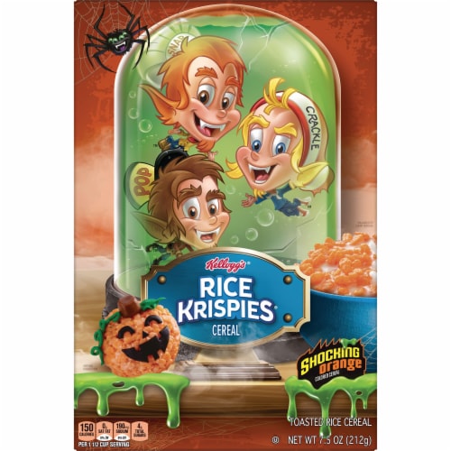 Kellogg's® Rice Krispies Shocking Orange Halloween Cereal, 7.5 oz - Kroger