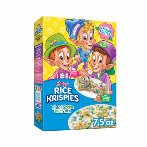 Kellogg's® Rice Krispies Original with Blue and Green Color Mix Cereal ...