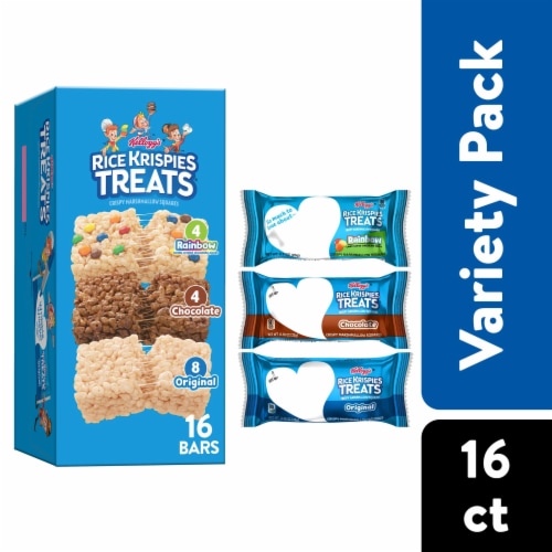 Rice Krispies Treats Variety Pack Marshmallow Snack Bars Perspective: front