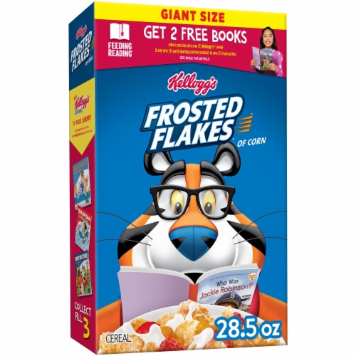 Kellogg's Frosted Flakes Breakfast Cereal Original, 28.5 oz Harris Teeter