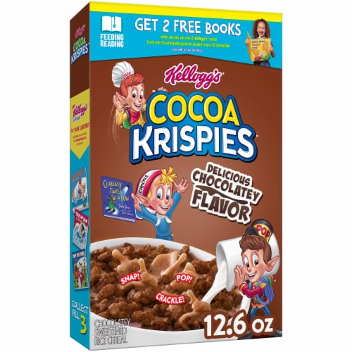 Kellogg's® Cocoa Krispies Chocolatey Flavor Cereal Perspective: front