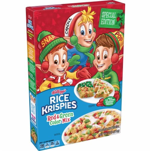 Kellogg's® Rice Krispies Holiday Colors Cereal, 7.5 oz - Metro Market