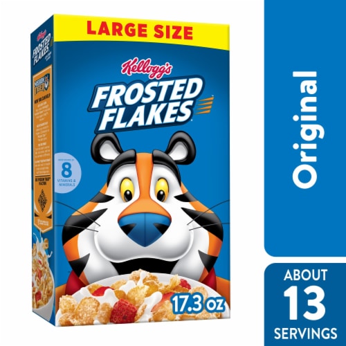 Kellogg's® Frosted Flakes Original Large Size Cereal, 17.3 oz - Kroger