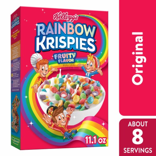 Kellogg's® Rainbow Krispies Fruity Flavor Cereal Perspective: front