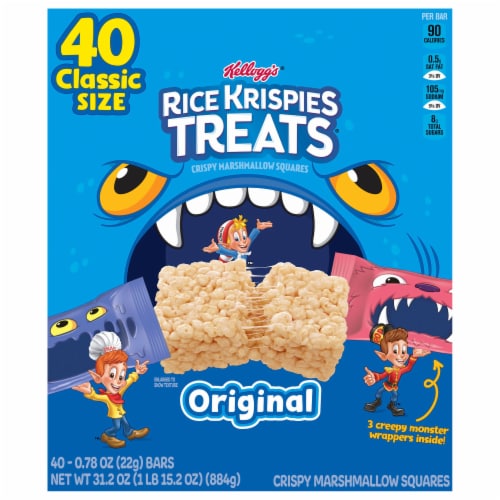 Kellogg's® Original Halloween Rice Krispies Treats® Squares, 40 ct / 0. ...