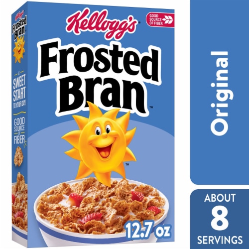Kellogg's® Frosted Bran Original Cereal Perspective: front