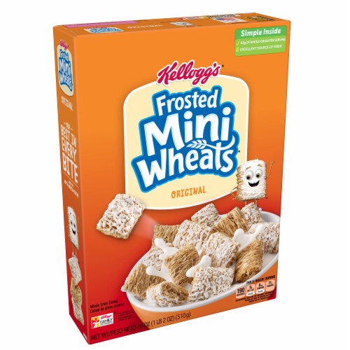 Kellogg's® Frosted Mini-Wheats Original Cereal Perspective: front