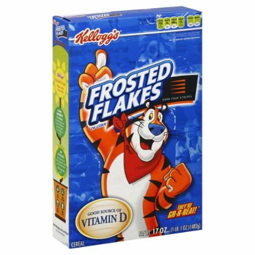 Kellogg's Frosted Flakes Perspective: front