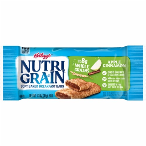Nutri-Grain Soft Baked Breakfast Bars Apple Cinnamon Perspective: front