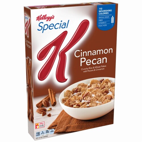Kellogg's Special K Cinnamon Pecan Cereal Perspective: front