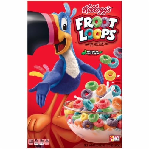 Kellogg's® Froot Loops® Cereal Perspective: front