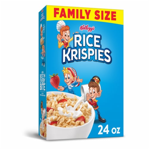 Kellogg's Rice Krispies Breakfast Cereal Original Perspective: front
