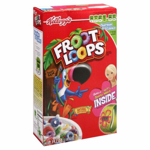 Kellogg's® Froot Loops Cereal Perspective: front