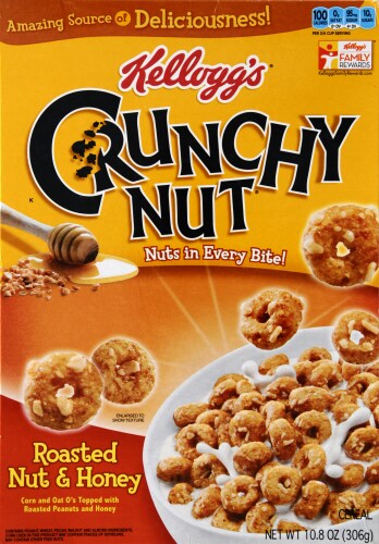 Kellogg S Crunchy Nut Roasted Nut Honey Cereal 10 8 Oz Kroger