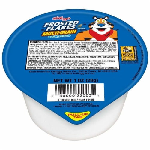 Kellogg's® Frosted Flakes Cereal Cups, 4 ct / 2.1 oz - Kroger