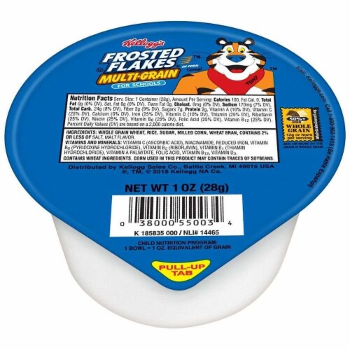 Kellogg's® Frosted Flakes Cereal Cups Perspective: front