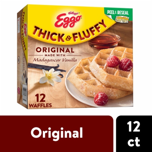 Eggo Original Frozen Waffles Family Pack Perspective: front