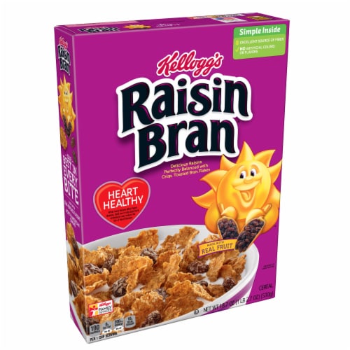 Kellogg's® Raisin Bran Cereal Perspective: front