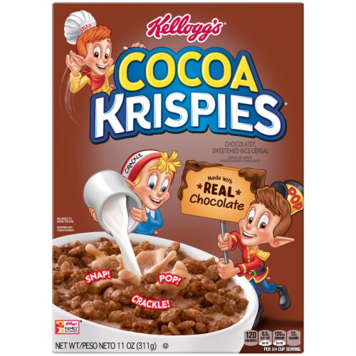 Cocoa Krispies Cereal Perspective: front