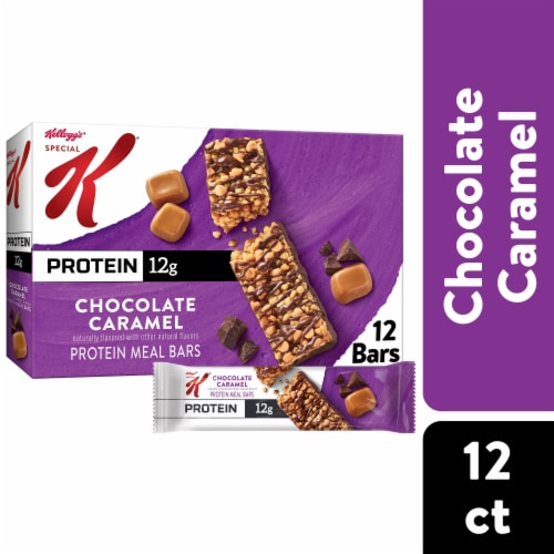 Special K® Bar Chocolate Caramel Protein Meal Bars Perspective: front