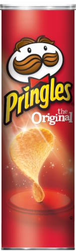 Pringles Original Potato Crisps Perspective: front