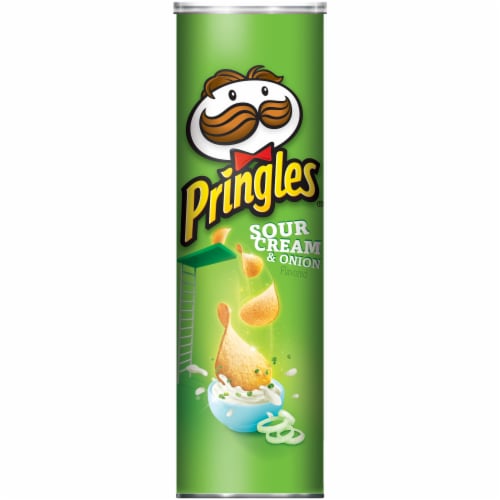 Pringles Sour Cream & Onion Potato Crisps, 5.96 Oz - Mariano’s