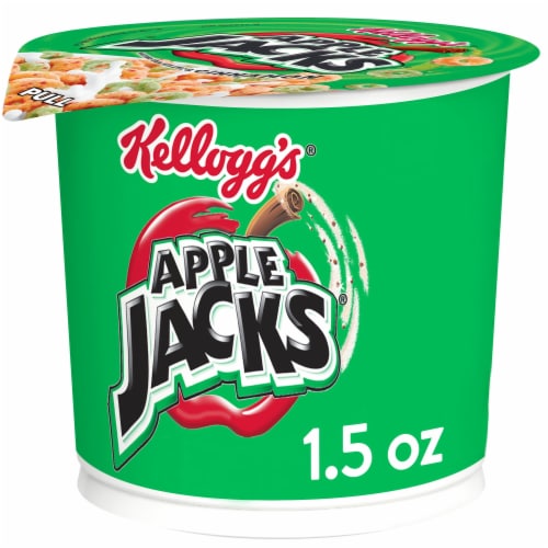 Kellogg's® Apple Jacks Cereal Cup Perspective: front