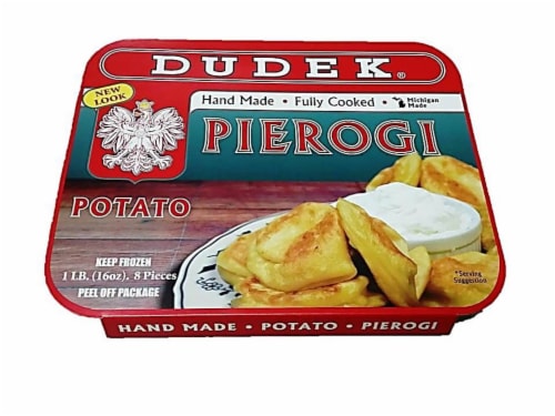 Kowalski Dudek Potato Pierogi Frozen Meal 8 Count Perspective: front