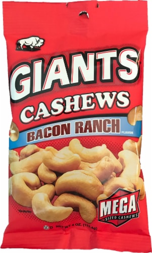 Giants® Bacon Ranch Cashews Perspective: front