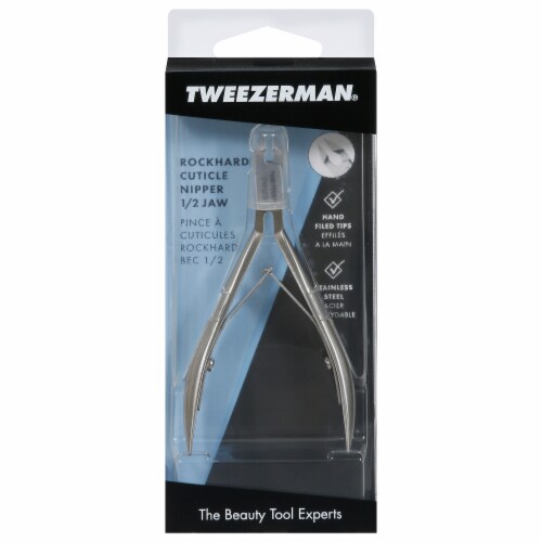 Tweezerman Stainless Steel Cuticle Nipper Perspective: front