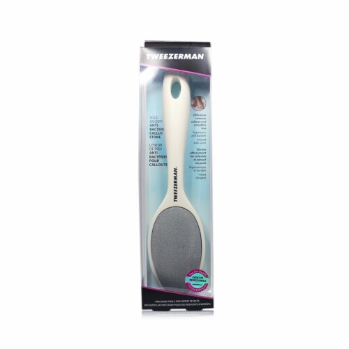 Tweezerman Sole Smoother Antibacterial Callus Stone Perspective: front