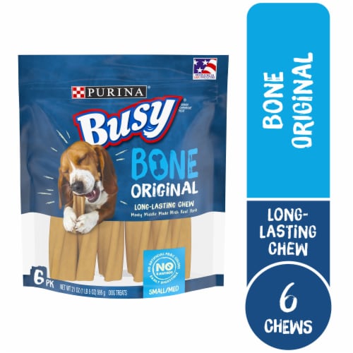 Purina Busy Bone Original Chew Small/Medium Breed Dog Treats Perspective: front