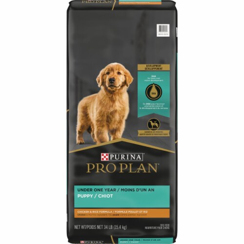 Purina Pro Plan 34 Lb. Chicken Rice Flavor Dry Puppy Food 381405 1 Harris Teeter