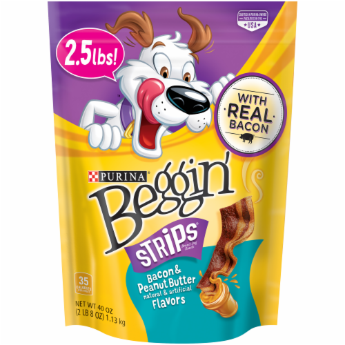 Beggin Strips Bacon and Peanut Butter Collisions 40 oz Ralphs