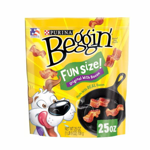 Beggin'® Littles Bacon Flavor Dog Treats Perspective: front