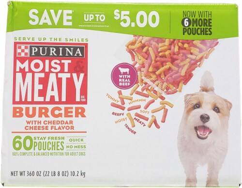 Purina moist meaty burger reviews deals