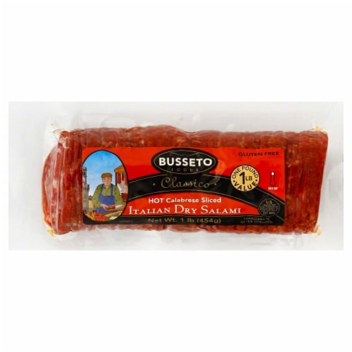 Busseto Italian Dry Salami Perspective: front