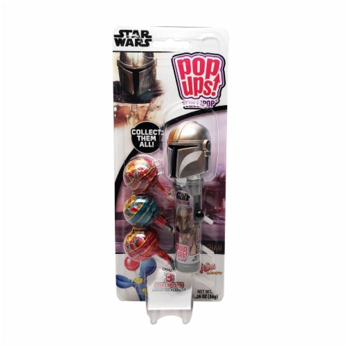 Flix Holiday Mandalorian Pop Up Lollipops Perspective: front