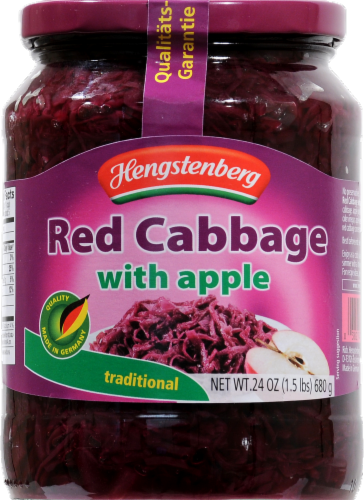 Hengstenberg Traditional Red Cabbage With Apples Perspective: front