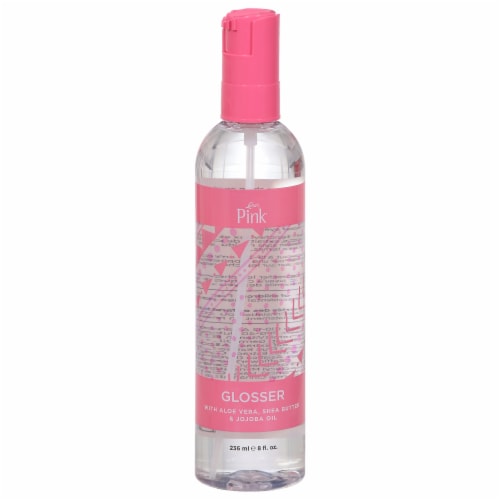 Luster's Pink Oil Glossifier Perspective: front