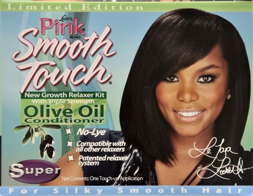 Luster's Smooth Touch Pink Super Relaxer Kit Perspective: front