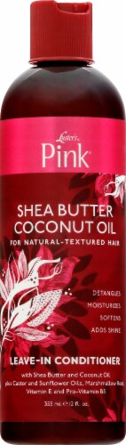 Luster's Pink Shea Butter Coconut Oil Leave-In Conditioner Perspective: front