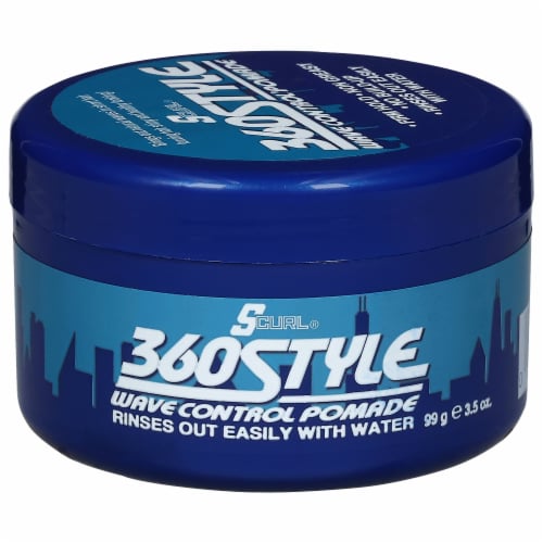 Luster's SCurl 360 Style Wave Control Pomade Perspective: front