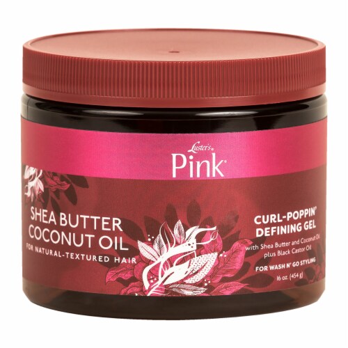 Luster Pink Curl Poppin Define Gel Perspective: front