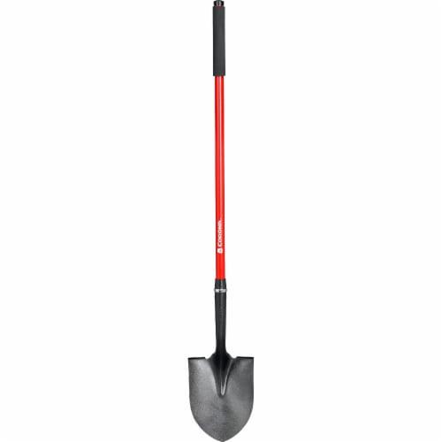 Corona® 15-gauge tempered steel Round Point Shovel Perspective: front