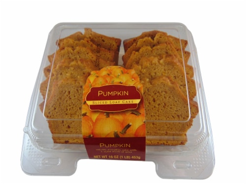 CSM Bakery Products Pumpkin Sliced Loaf Cake Perspective: front