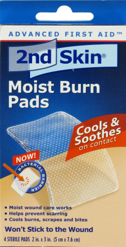 Spenco 2nd Skin® Moist Burn Pads Perspective: front
