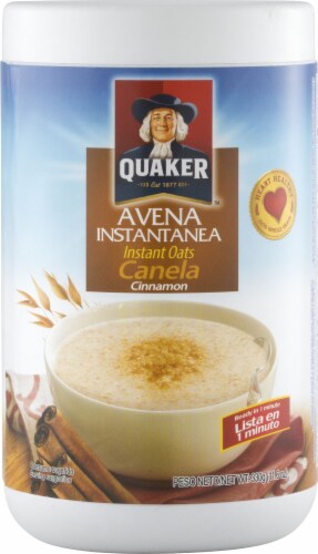 Quaker Cinnamon Instant Oats Perspective: front