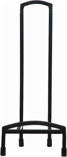 Pinnacle Round-Top Metal Easel - Black Perspective: front