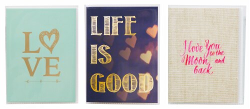 Pinnacle Love Life Mini Photo Albums - Assorted Perspective: front